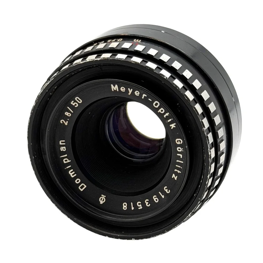 Meyer-Optik Görlitz Domiplan 50mm f2.8 M42 Mount Zebra Vintage Lens 3193518